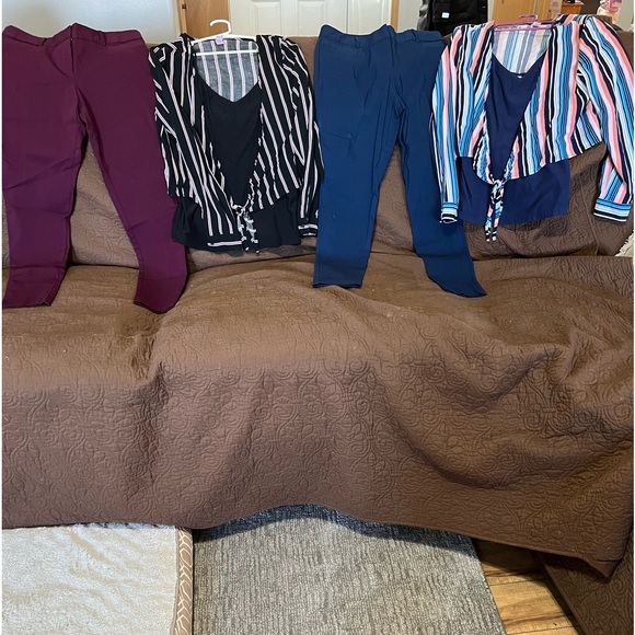 (2) EUC CUTE MATCHING OUTFITS BOTTOMS 11/27 TOP XL - Picture 2 of 9